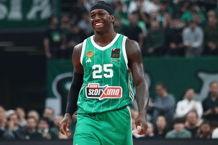 Ο Κέντρικ Ναν στο Παναθηναϊκός AKTOR - Ρεάλ