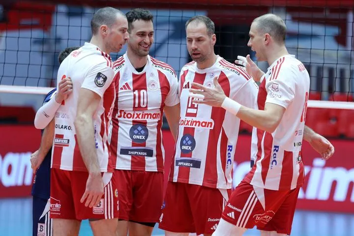 Ολυμπιακός – Μίλων 3-0: Οι ερυθρόλευκοι έκαναν το πρώτο βήμα για την πρόκριση στους τελικούς