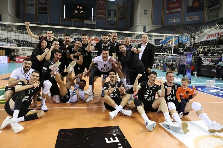 Τα highlights της νίκης του ΠΑΟΚ επί του Παναθηναϊκού για τα ημιτελικά της Volley League ανδρών