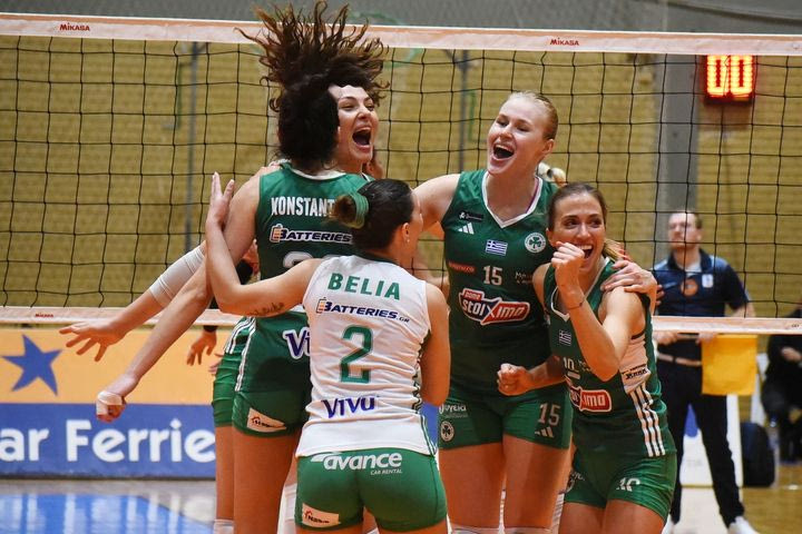 Volley League γυναικών: Ο Παναθηναϊκός προσγείωσε τον Πανιώνιο, άνετη νίκη για τον ΑΟ Θήρας