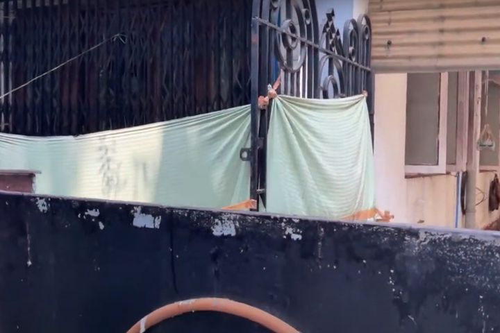 To σημείο της δολοφονίας της οικοιακής βοηθού