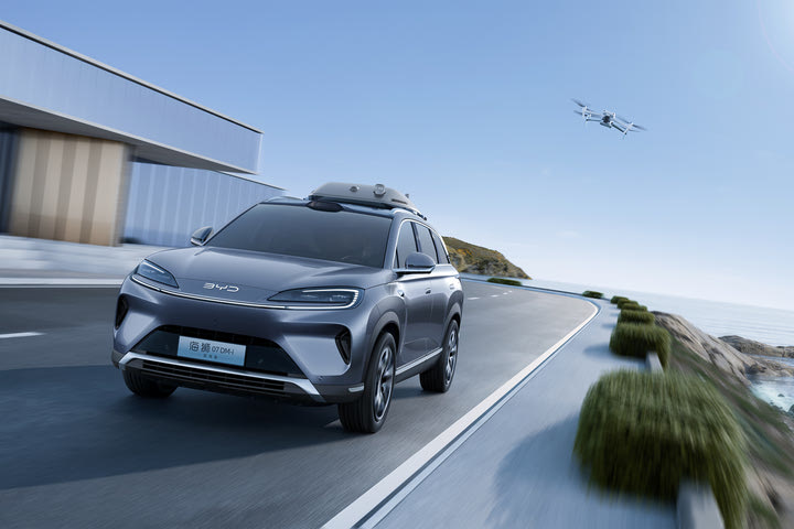 BYD και DJI σε συνεργασία που μοιάζει βγαλμένη από ταινία επιστημονικής φαντασίας