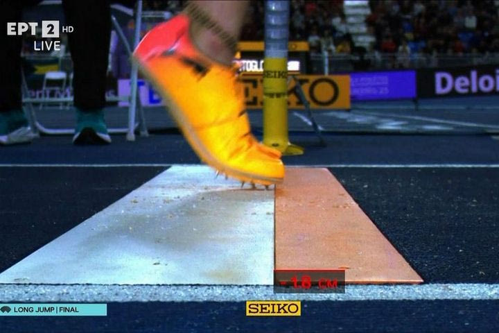 Άκυρο για 1.8 εκατοστά το τρίτο άλμα του Τεντόγλου