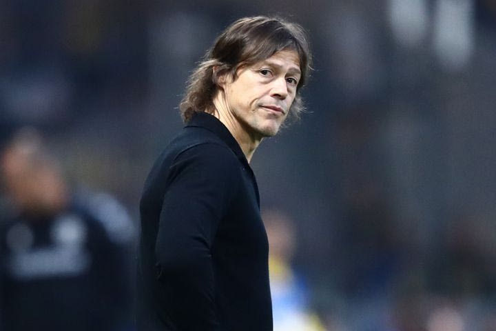 Ο Ματίας Αλμέιδα στο ΑΕΚ - ΠΑΟΚ