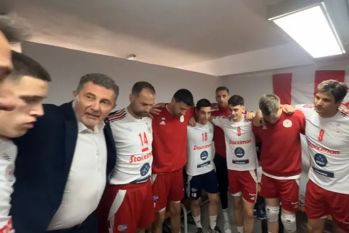 Ολυμπιακός: Η ενωτική ομιλία του Γκαρντίνι στα αποδυτήρια, πριν από τον νικηφόρο τελικό Κυπέλλου με τον ΠΑΟΚ