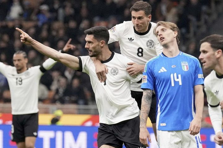 Ιταλία – Γερμανία 1-2: Η “Μάνσαφτ” άλωσε το “Σαν Σίρο” με ανατροπή στο δεύτερο μέρος και πήρε το αβαντάζ για το Final-4