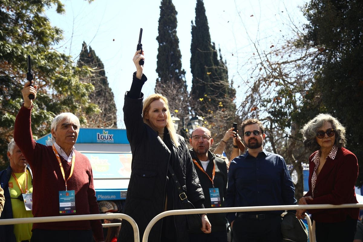 Έναρξη του Ημιμαραθωνίου Αθήνας