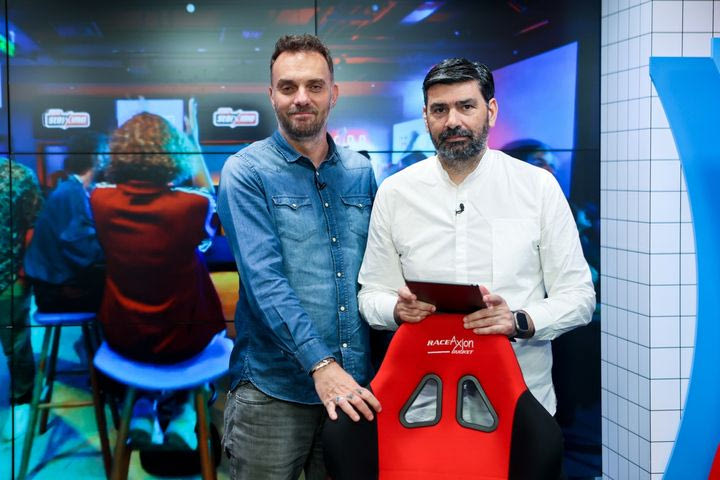 Οι Θέμης Καίσαρης και Παντελής Βλαχόπουλος