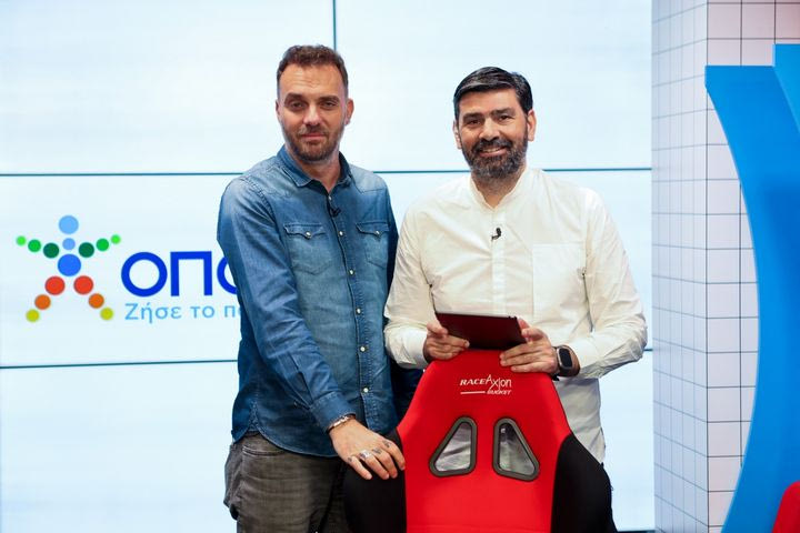 Οι Θέμης Καίσαρης και Παντελής Βλαχόπουλος