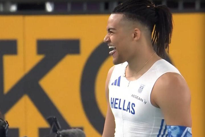 Άνετα τα 5.95μ. ο Καραλής στον τελικό του άλματος επί κοντώ