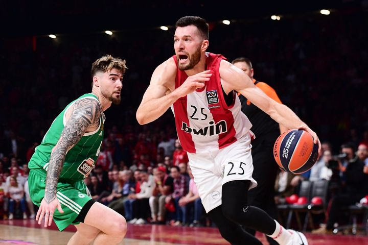 Τα highlights από τη νίκη του Ολυμπιακού επί του Παναθηναϊκού AKTOR στο ντέρμπι αιωνίων της EuroLeague