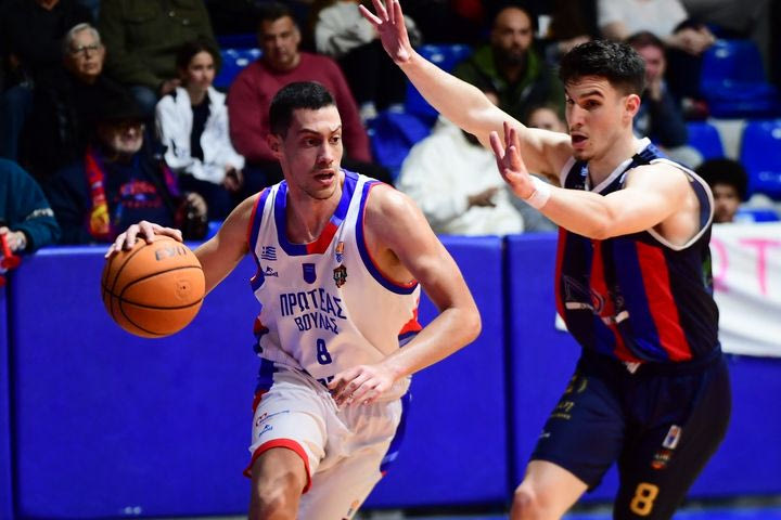 Elite League: Γκρέκας και Κόης έβαλαν 41 από τους 56 πόντους του Πρωτέα στη νίκη επί των Τρικάλων