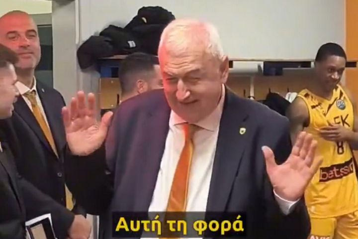Η ομιλία του Σάκοτα στα αποδυτήρια: “Κανονικά θα έλεγα για τον τρόπο που χάσαμε, αλλά αυτή τη φορά είναι εντάξει”
