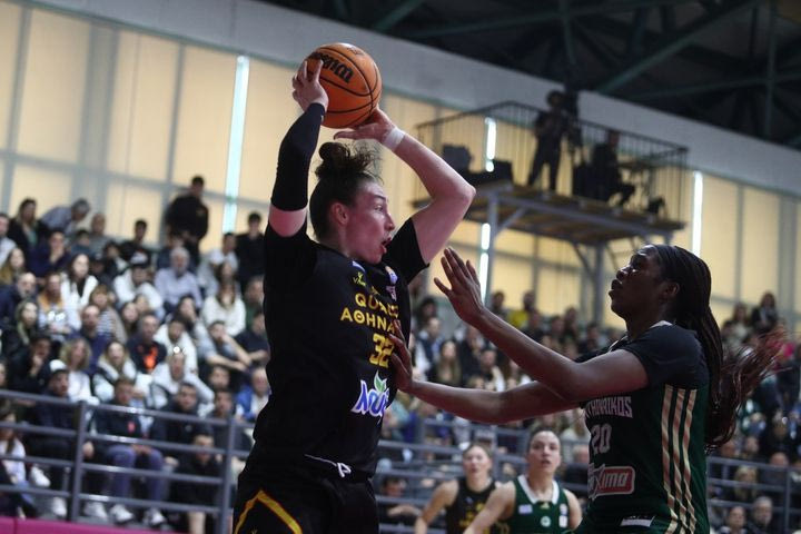 Α1 Γυναικών: Ο Αθηναϊκός έκανε το πρώτο βήμα προς τους τελικούς, λυγίζοντας τον Παναθηναϊκό με καυτό δίδυμο Σέπαρντ – Χολμς