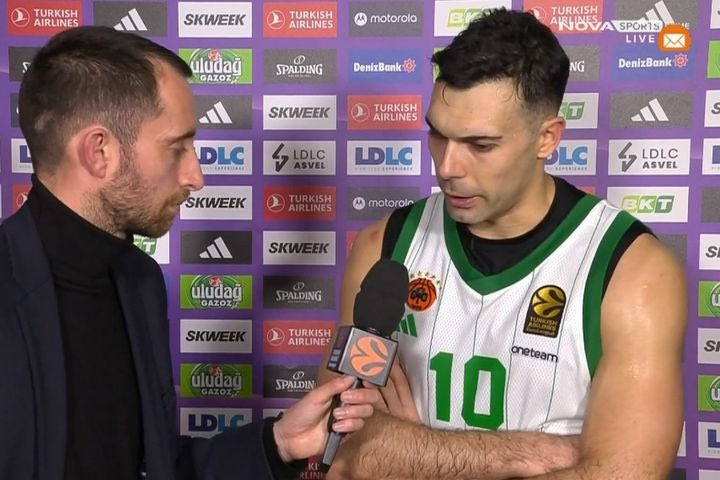 Σλούκας για Τέμπη: “Σήμερα κανείς δεν νοιάζεται για μπάσκετ, όλη η Ελλάδα είναι στο πλευρό των οικογενειών των θυμάτων”