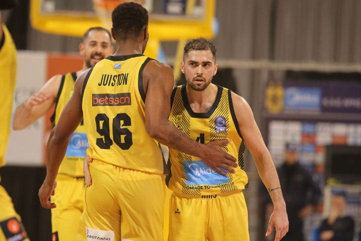 Άρης – Λαύριο 82-65: Ο Τολιόπουλος τον οδήγησε στη νίκη, πήραν και τη διαφορά οι κιτρινόμαυροι στο Αλεξάνδρειο
