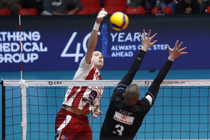 Κύπελλο βόλεϊ ανδρών: Πού θα δείτε τον τελικό μεταξύ του Ολυμπιακού και του ΠΑΟΚ