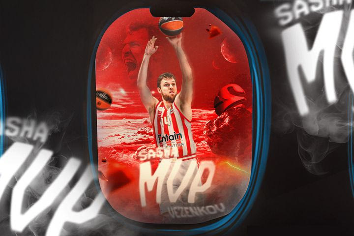 Ολυμπιακός: Ο Βεζένκοβ MVP των playoffs της EuroLeague