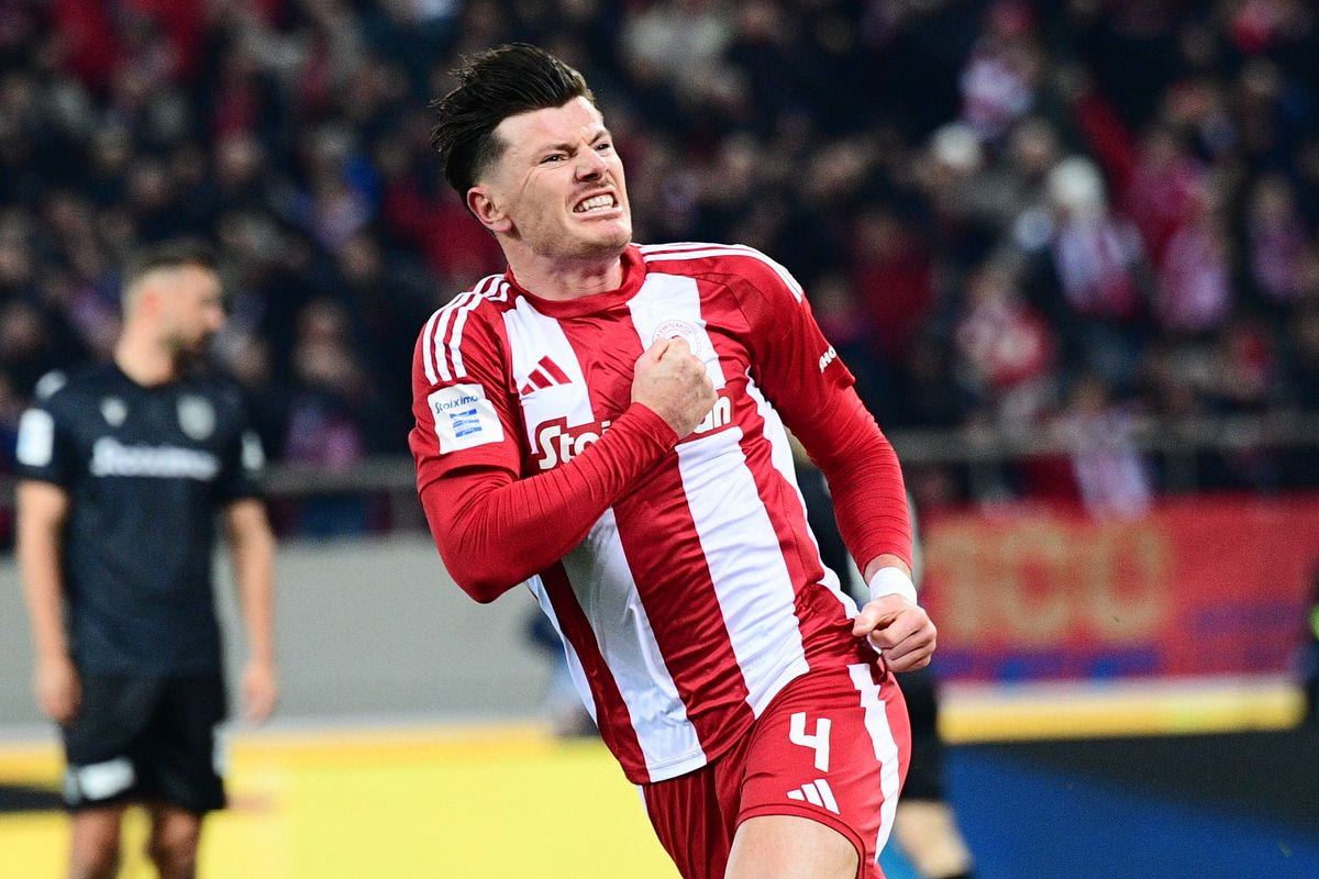 O Ζουλιέν Μπιανκόν στο Ολυμπιακός - ΠΑΟΚ