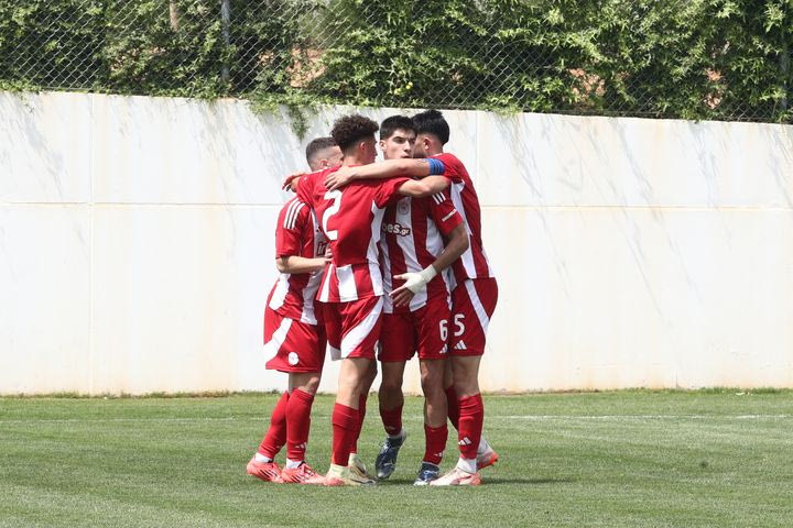 Οι παίκτες της Κ19 του Ολυμπιακού