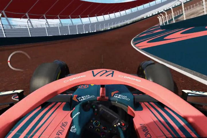 Αυτή είναι η υπέρ-στροφή των 547 μέτρων, με τεράστια κλίση, του νέου σιρκουί της Μαδρίτης