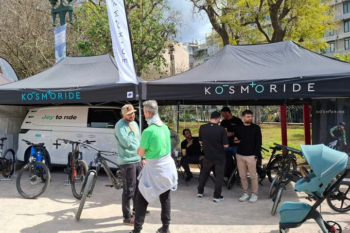 Οι προτάσεις της Kosmoride δεν άφησαν κανέναν αδιάφορο στο φετινό Athens Bike Festival