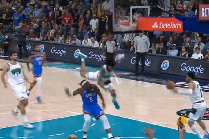 NBA: Τρομακτική πτώση του Μοράντ στο παρκέ στο Game 3 με τους Θάντερ και αποχώρηση από το παιχνίδι