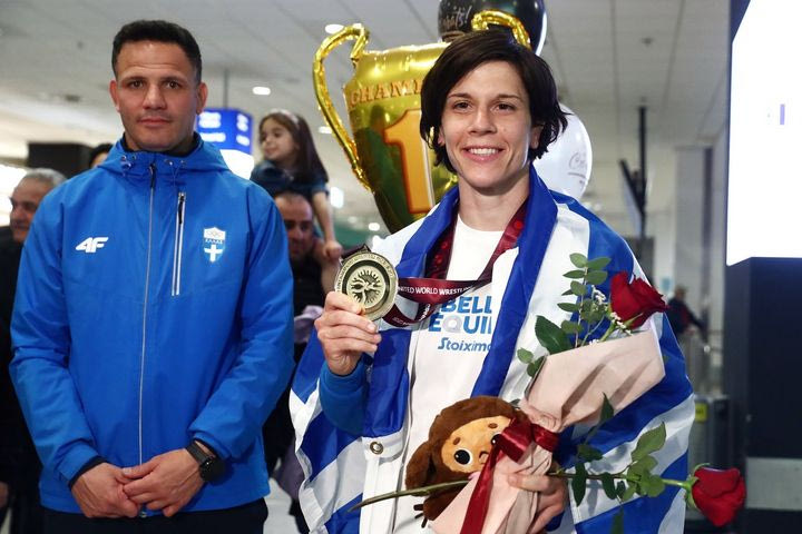 Επέστρεψε από την Μπρατισλάβα η πρωταθλήτρια Ευρώπης Μαρία Πρεβολαράκη