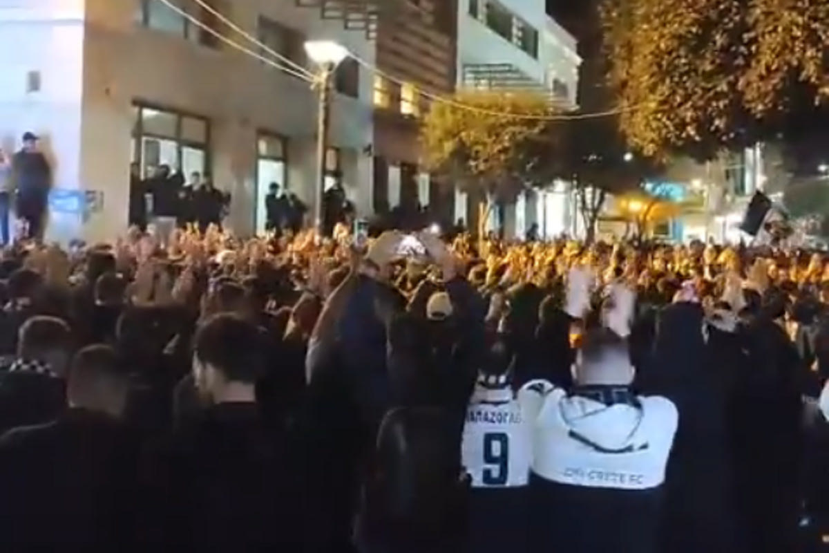 Οι φίλοι του ΟΦΗ στο Ηράκλειο