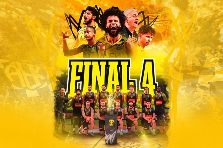 ΑΕΚ Betsson – Ναντέρ 104-69: Βασίλισσα – όνειρο “κατάπιε” τους Γάλλους με 35 πόντους στο καμίνι της SUNEL Arena και πέταξε στο Final Four