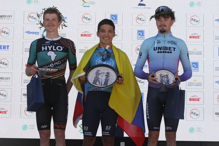 Ο Μάρτιν Λόπεζ της XDS Astana θριαμβευτής στον ΔΕΗ Tour of Hellas 2025
