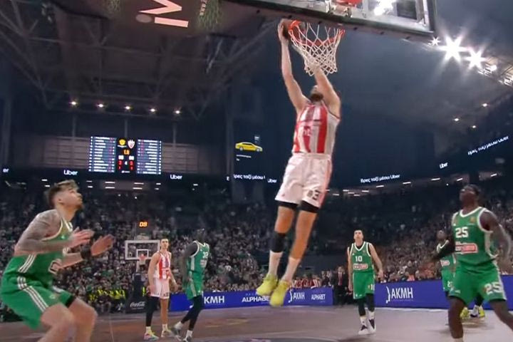 Γκειντράιτις για το άστοχο λέι-απ του στο τέλος της 4ης περιόδου με Παναθηναϊκό AKTOR: “Μοιάζει εύκολο σουτ, αλλά δεν ήταν”