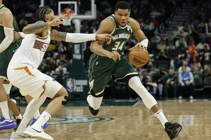 Τα highlights από τη σπουδαία εμφάνιση και την 37άρα του Γιάννη Αντετοκούνμπο κόντρα στους Σανς