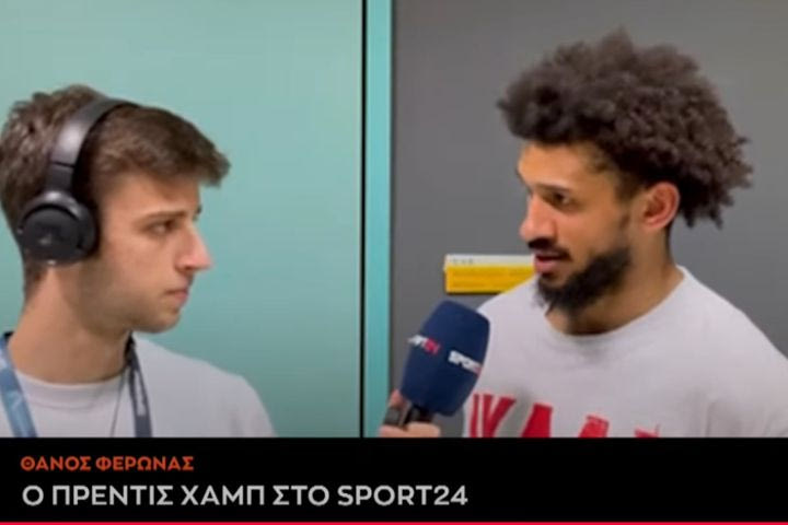 Ο Πρέντις Χαμπ στο SPORT24: “Οι οπαδοί ήταν εκπληκτικοί, ξεκάθαρος στόχος η κατάκτηση του BCL”