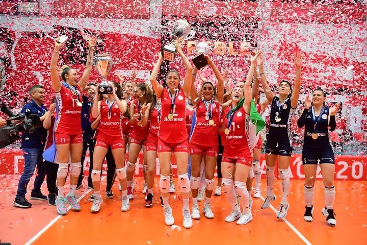 Ο Ολυμπιακός σήκωσε στο Μ. Μερκούρη το 9ο πρωτάθλημα της ιστορίας του