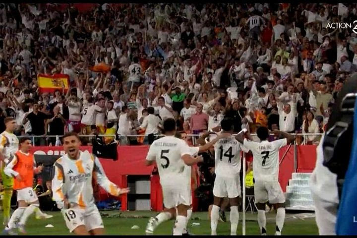 Κεφαλιά Τσουαμενί, 2-1 για τη Ρεάλ και ντελίριο στην κερκίδα