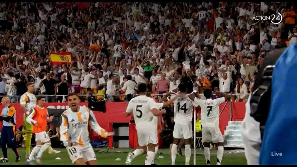 Κεφαλιά Τσουαμενί, 2-1 για τη Ρεάλ και ντελίριο στην κερκίδα