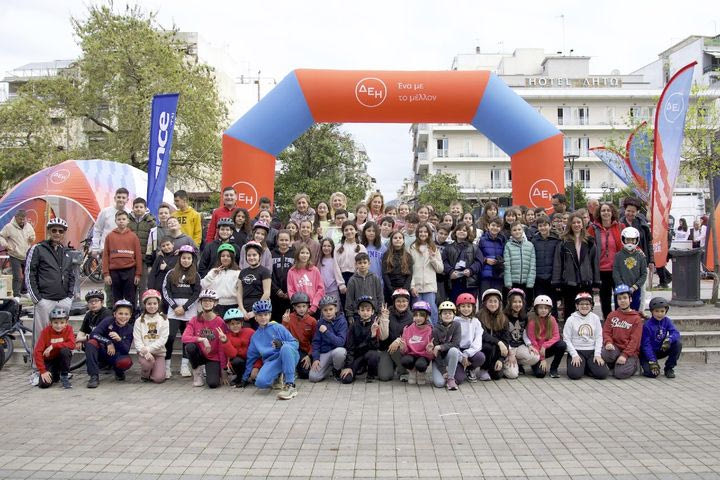 Πλημμύρισε ποδήλατα και παιδικά χαμόγελα το Αγρίνιο για τον ΔΕΗ Tour Of Hellas 2025