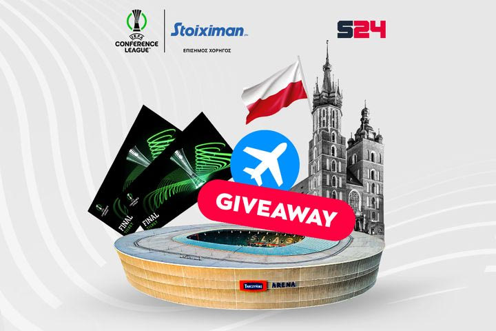 Το SPORT24 και η Stoiximan σε στέλνουν στον τελικό του UEFA Conference League στην Πολωνία