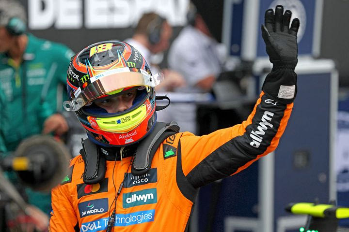 “Πάρτι” του Πιάστρι στη Βαρκελώνη για την πιο επιβλητική πολ ποζίσιον της σεζόν