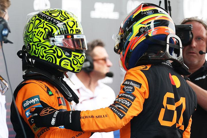 Νόρις: “Ενδιαφέρουσα” η εκκίνηση στη Βαρκελώνη -Στέλλα: “Δεν θα κριθεί εκεί η νίκη”