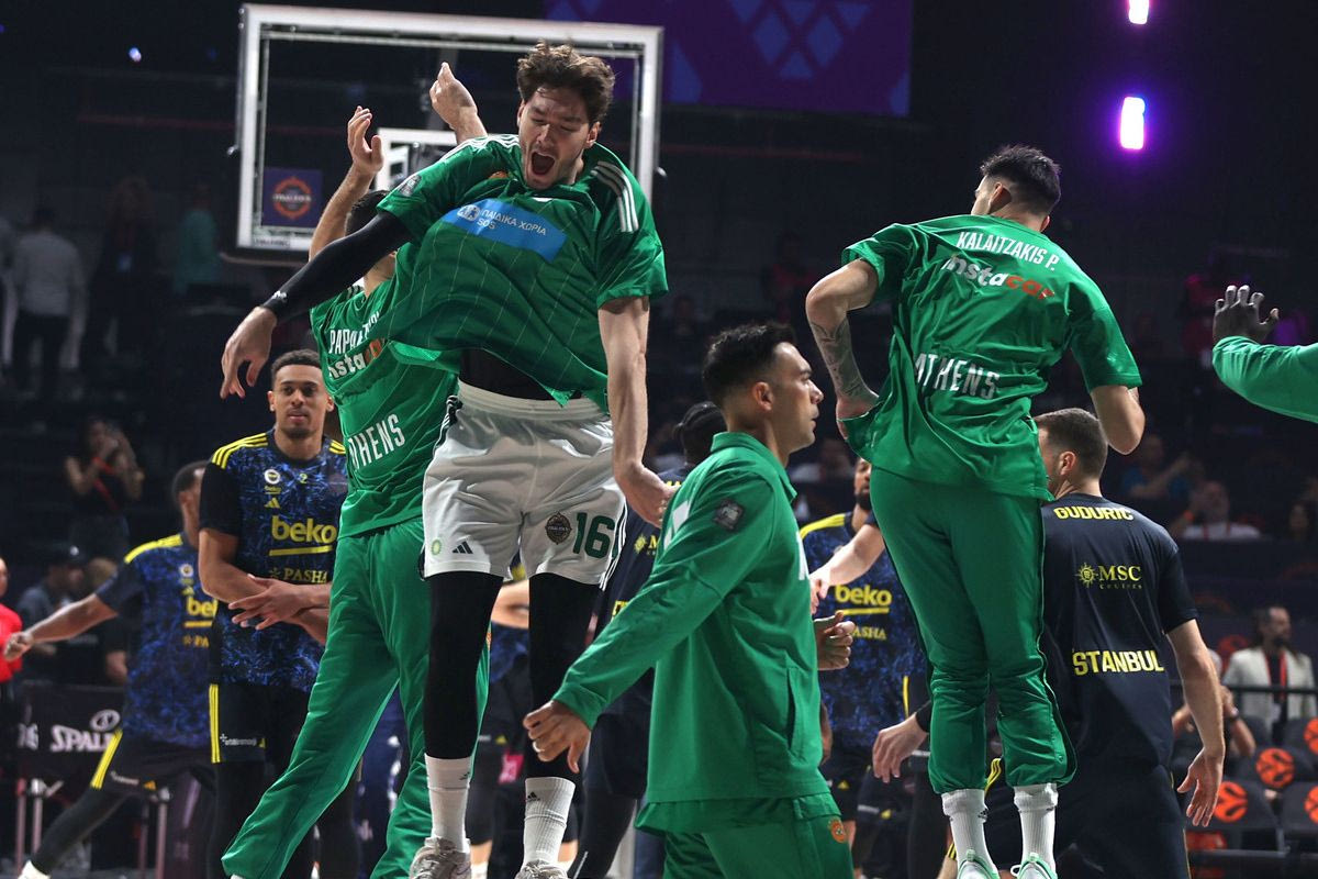 Οι παίκτες του Παναθηναϊκού