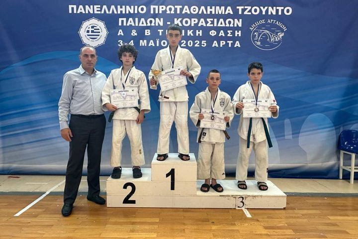 Αυλαία στο Πανελλήνιο πρωτάθλημα παίδων-κορασίδων τζούντο της Αρτας – Τα αποτελέσματα