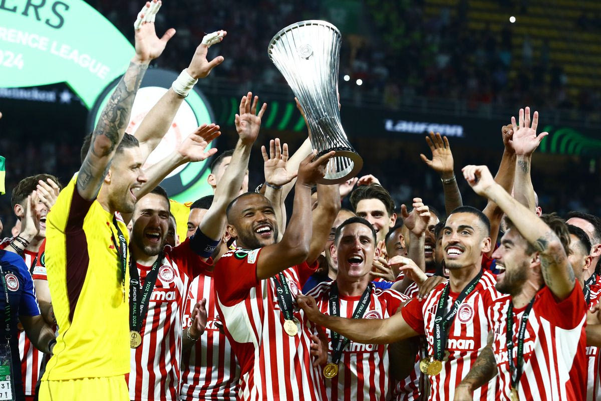 H κατάκτηση του Conference League από τον Ολυμπιακό