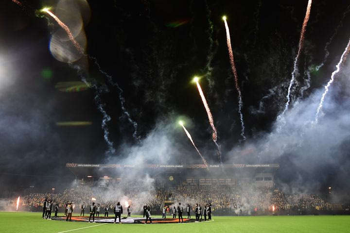 Η ατμόσφαιρα στο Μπόντο Γκλιμτ - Ολυμπιακός