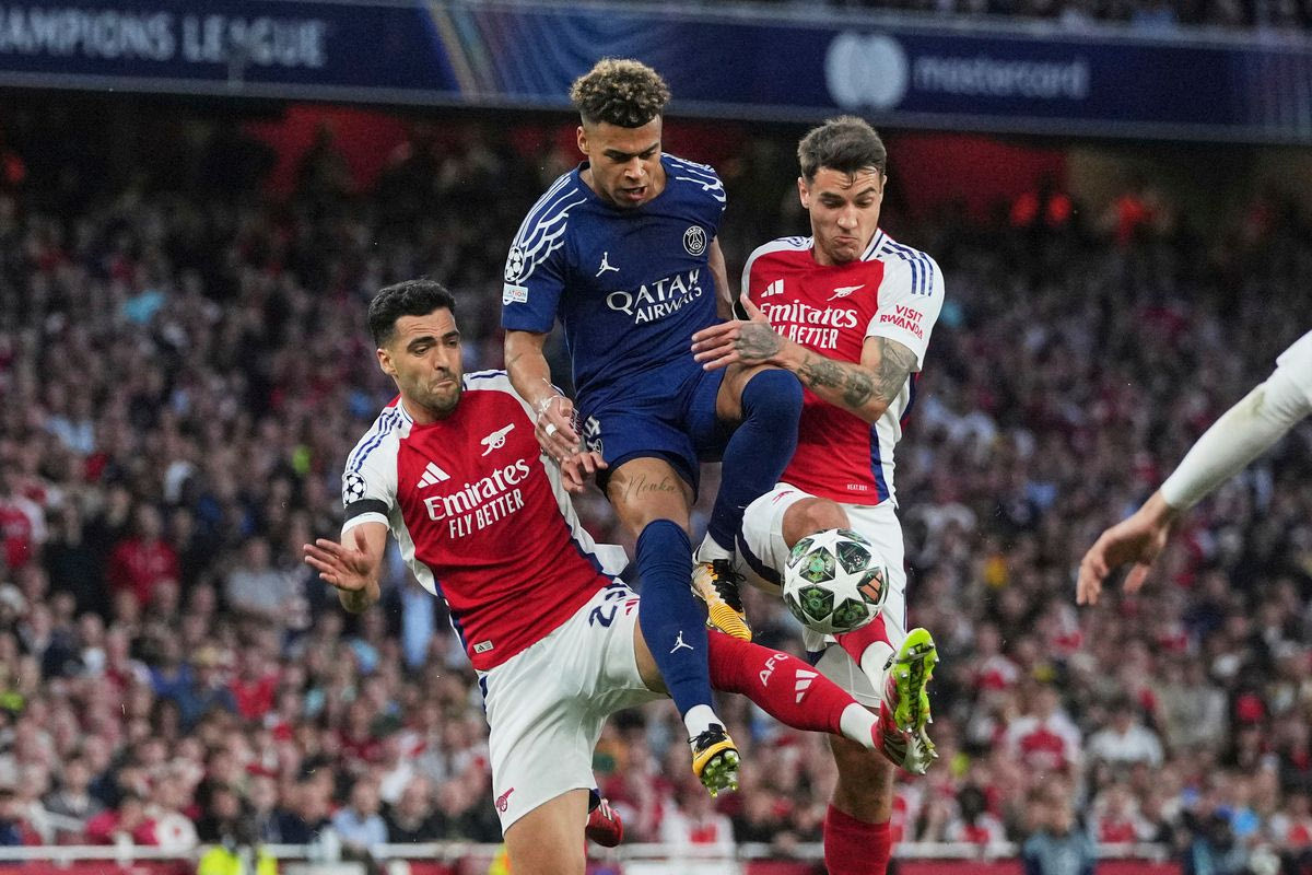 Οι παίκτες στο Άρσεναλ - Παρί