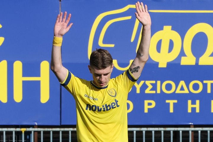 Ο Αποστολόπουλος έκανε το 1-0 για τον Παναιτωλικό κόντρα στον Πανσερραϊκό και δεν πανηγύρισε