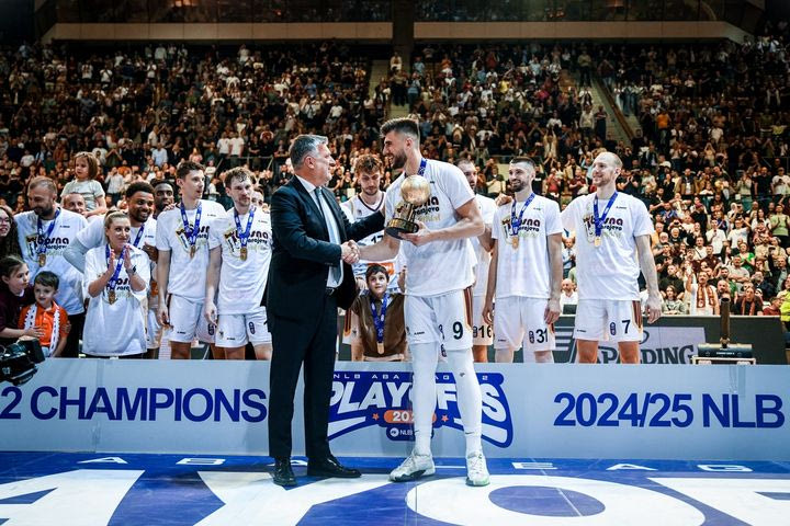 Η θρυλική Μπόσνα Σαράγεβο επέστρεψε στην ABA Liga: Κατέκτησε την ABA Liga 2 μπροστά σε 8600 θεατές