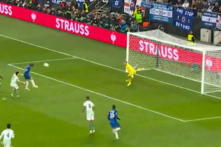 Η Τσέλσι έκανε το 1-1 στον τελικό με κεφαλιά του Φερνάντες μετά από γλυκιά σέντρα του Πάλμερ