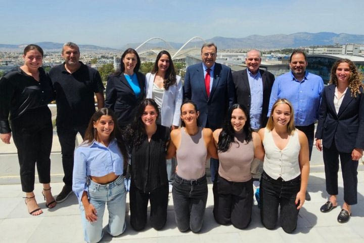 Εθνική Πόλο Γυναικών: Συνάντηση με τον πρόεδρο της ΕΟΕ, Ισίδωρο Κούβελο